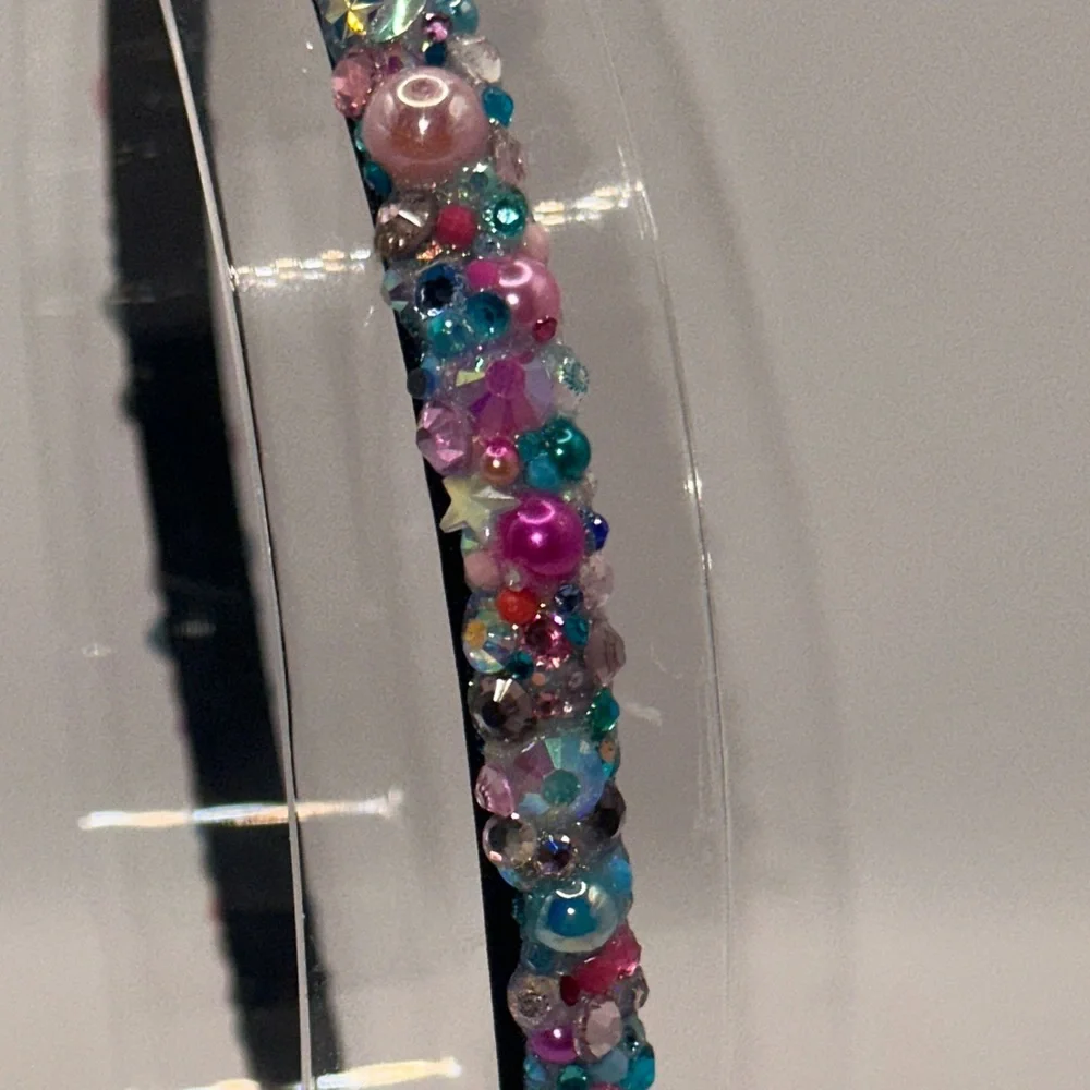 Princess Aurora Inspired Rhinestone Tiara Wand and Headband